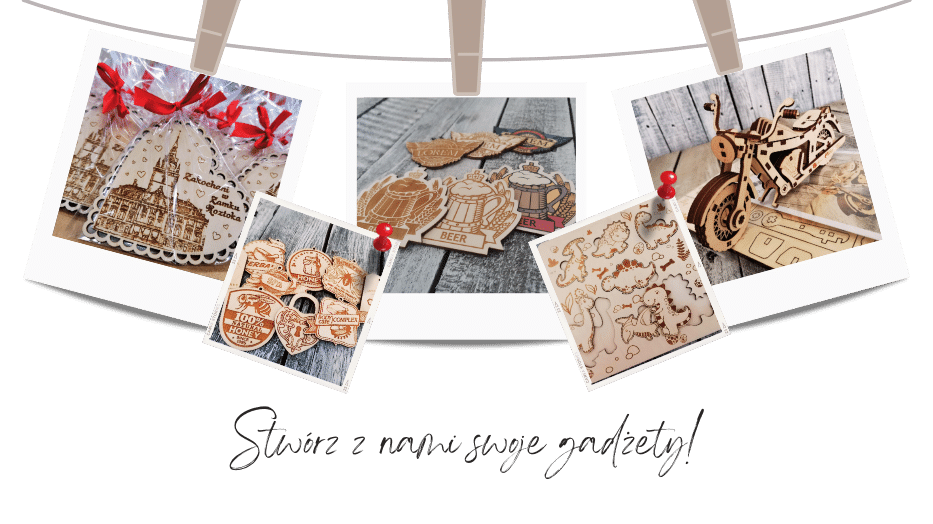 Gadżety wykonamy specjalnie dla Ciebie